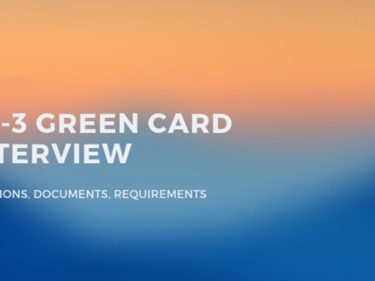 EB3 Green Card Checklist (Professional Worker)