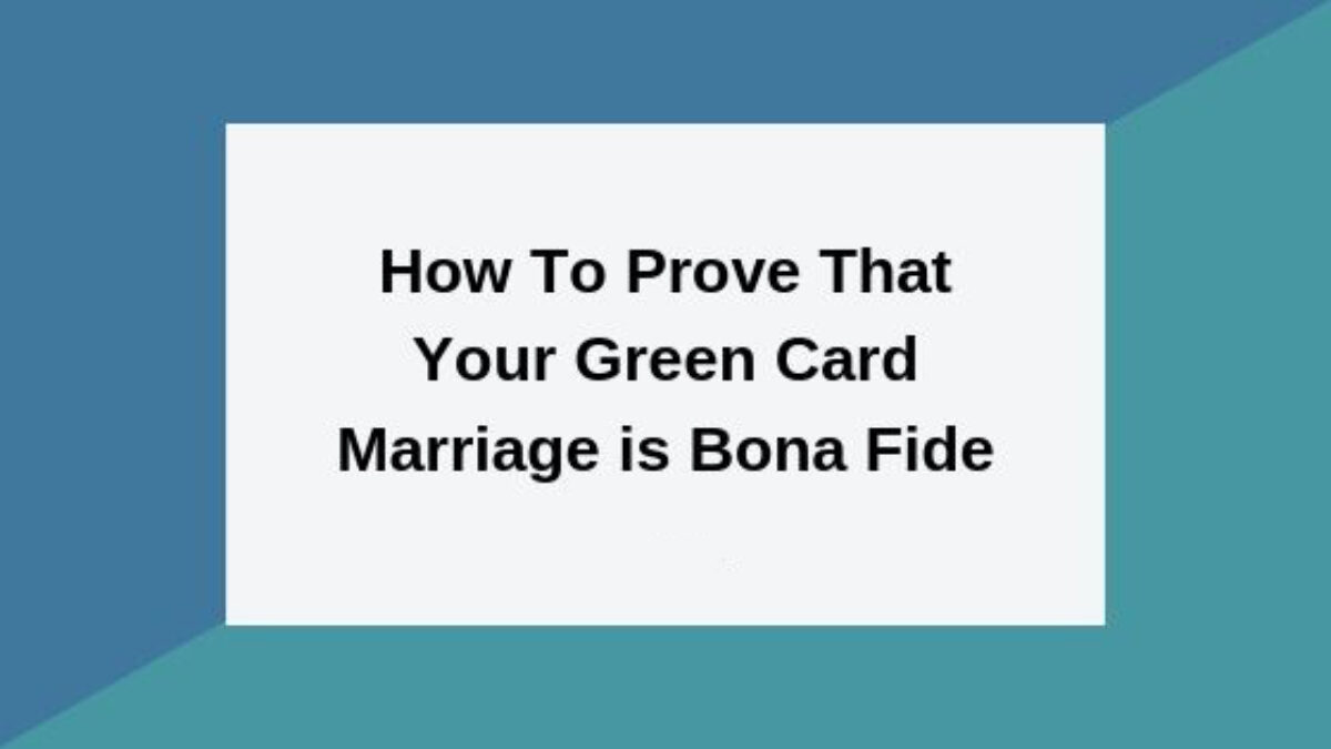 Proving a bona fide (valid) marriage for immigration – Sound Immigration