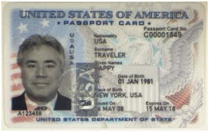 How To Get A U S Passport What You Need To Know   Passport Card Front 300x189 