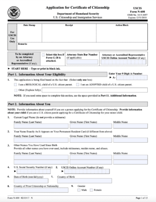 Ultimate Certificate of Citizenship via Form N-600 Guide