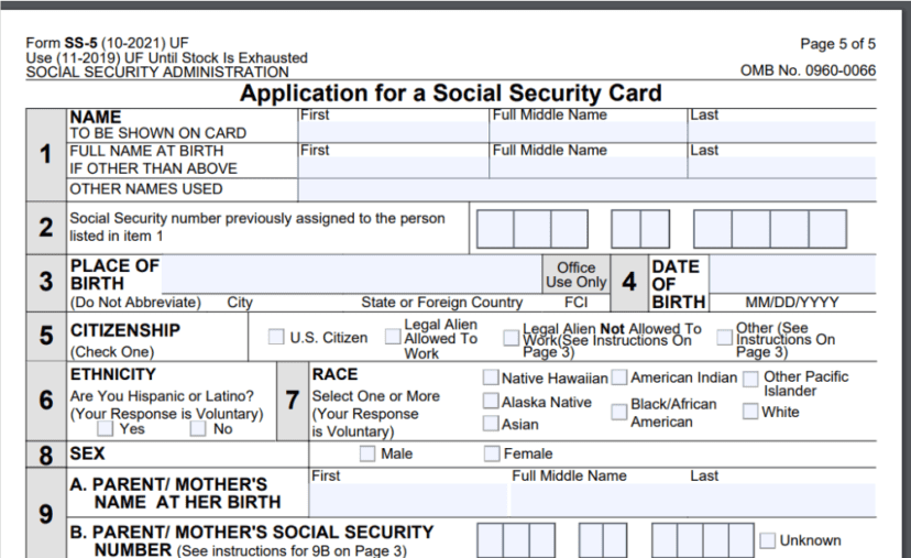 Complete Guide to the SS5 Form How to Apply and Renew