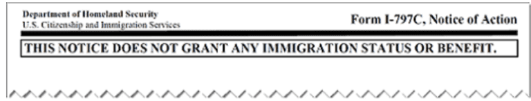 Form I-797 Notice Of Action: All 6 Forms Described In Detail