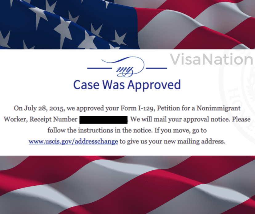 H-1B Approval, I-797A Notice: Must Know Info | VisaNation