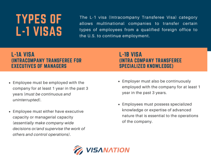 L-1 Visa Detailed Guide| Requirements, Process, Fees, Extension