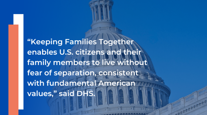 keeping families together paused